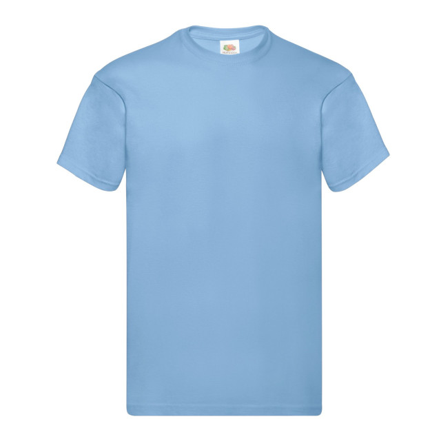Fruit of the Loom Unisex origineel katoenen t-shirt voor volwassenen UTLT1822_skyblue large