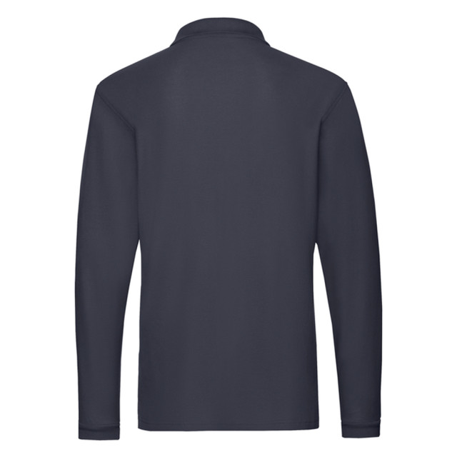 Fruit of the Loom Heren premium poloshirt met lange mouwen UTLT1617_deepnavy large
