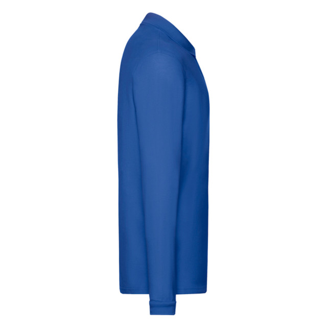 Fruit of the Loom Heren premium poloshirt met lange mouwen UTLT1617_royalblue large
