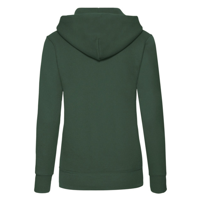 Fruit of the Loom Dames klassieke hoodie UTLT1648_bottlegreen large