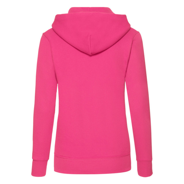 Fruit of the Loom Dames klassieke hoodie UTLT1648_fuchsia large Fruit of the Loom Dames klassieke hoodie UTLT1648_fuchsia large