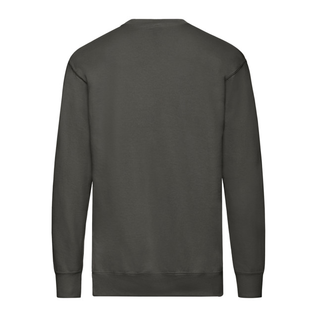 Fruit of the Loom Uniseks lichtgewicht sweatshirt met inzet voor volwassenen UTLT1718_lightgraphite large
