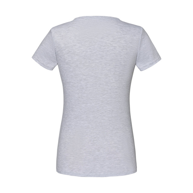 Fruit of the Loom Dames iconic 150 v hals t-shirt UTLT1746_heathergrey large