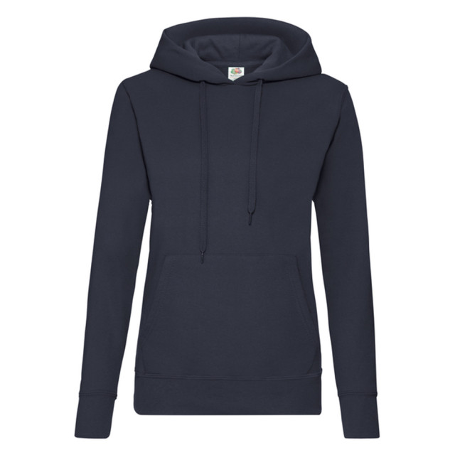 Fruit of the Loom Dames klassieke hoodie UTLT1648_deepnavy large