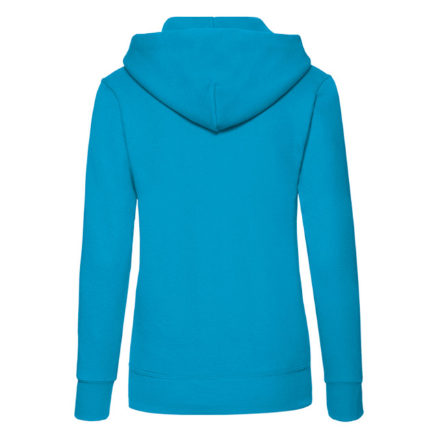 Fruit of the Loom Dames klassieke hoodie UTLT1648_azureblue large