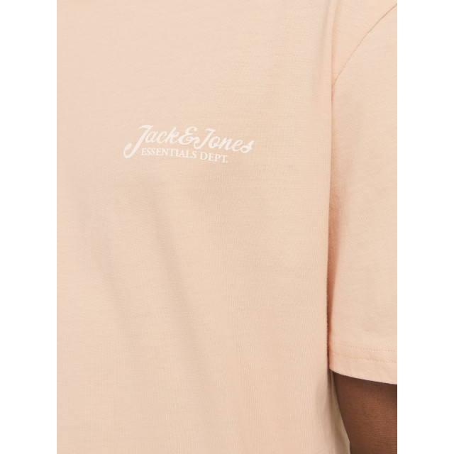 Jack & Jones Heren t-shirt jjbeau ronde hals 12268434-Roze large