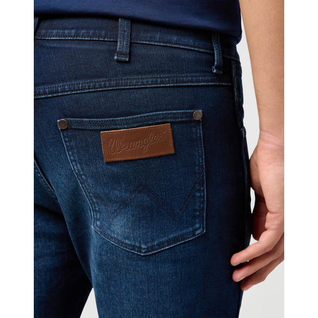 Wrangler Larston heren slim-fit jeans sapphire stone WRANGLER 112362455 Larston SapphireStone large