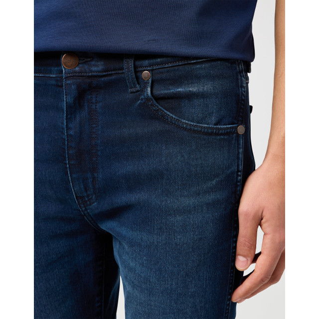 Wrangler Larston heren slim-fit jeans sapphire stone WRANGLER 112362455 Larston SapphireStone large