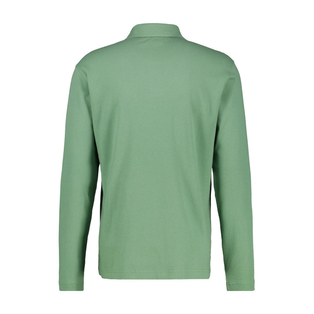 Lerros Heren polo 2524243 612 sage green Lerros Trui 2524243 612SageGreen large