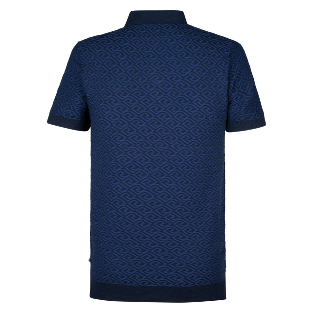 Petrol Industries Heren polo- m-1050-kwc206 5178 navy blue Petrol M 1050 KWC206 5178NavyBlue large