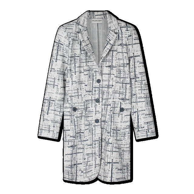 Helena Hart 7630 blazer cherie lang bou marine/wit 7630 large Helena Hart 7630 blazer cherie lang bou marine/wit 7630 large