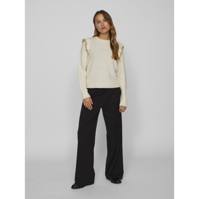 Vila Vinanzy ls o-neck flounce beige 4219.05.0006 large Vila Vinanzy ls o-neck flounce beige 4219.05.0006 large