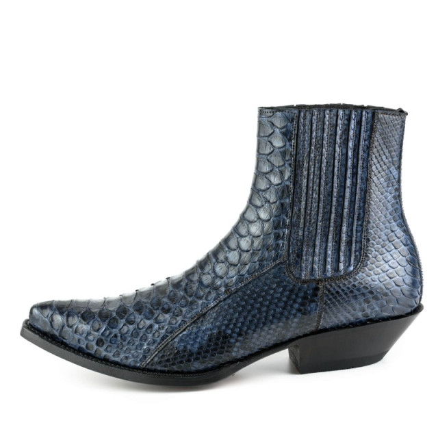 Mayura Boots Cowboy laarzen 2575- azul marino- size 41 2575-PYTHON AZUL MARINO- Size 46 large