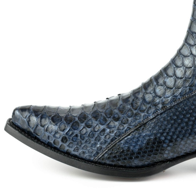 Mayura Boots Cowboy laarzen 2575- azul marino- size 41 2575-PYTHON AZUL MARINO- Size 46 large