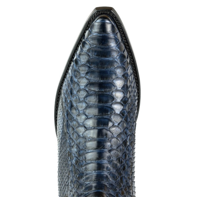 Mayura Boots Cowboy laarzen 2575- azul marino- size 41 2575-PYTHON AZUL MARINO- Size 46 large