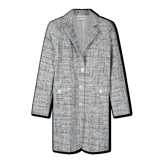 Helena Hart 7630 blazer cherie lang bou licht blauw/stone 7630 large