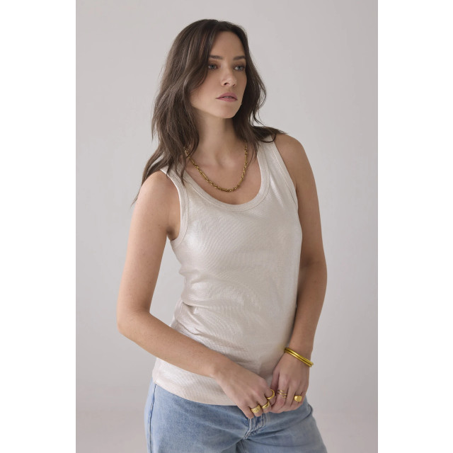 Summum Lisbon-5138 rib tanktop cotton rib (3s4873) Lisbon-5138 Rib tanktop cotton rib (3s4873) large