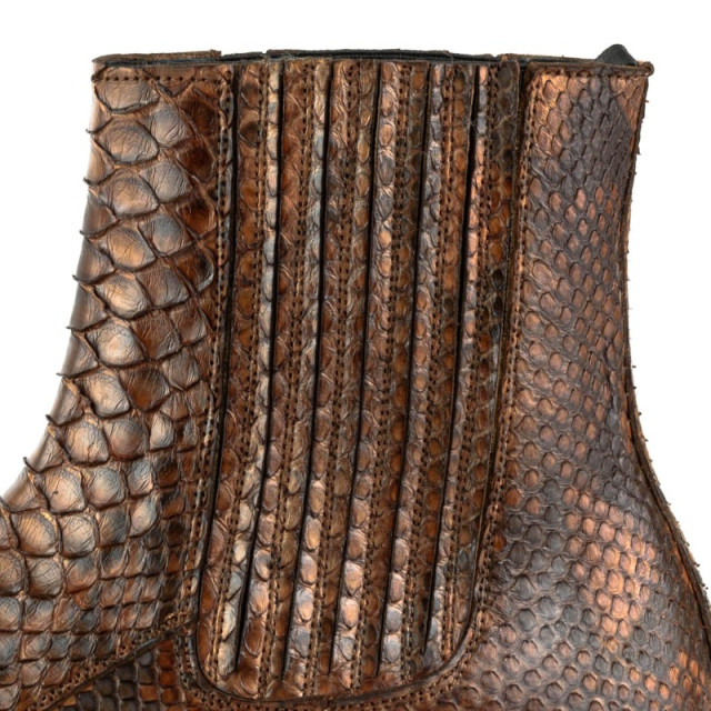 Mayura Boots Cowboy laarzen 2575- cognac- size 41 2575-PYTHON COGNAC- Size 41 large