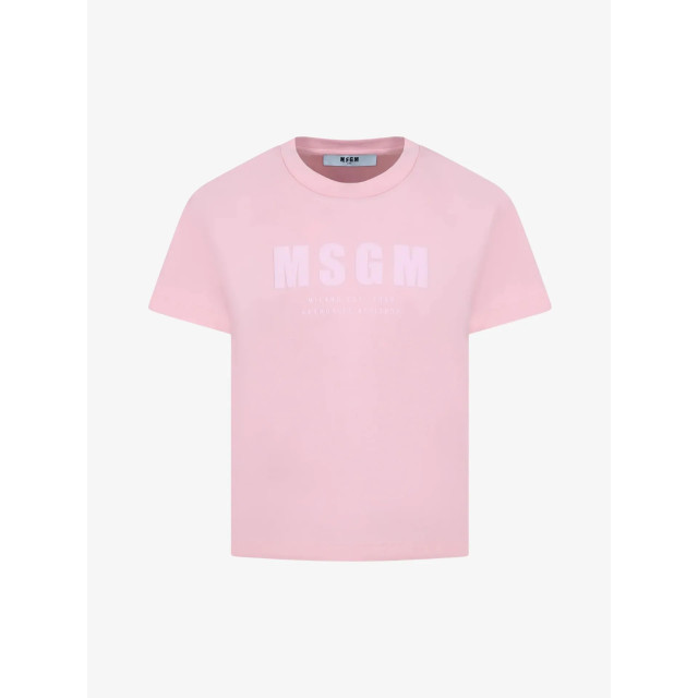 Msgm Meisjes t-shirt light interlock S5MSJUTH170-MS015 large