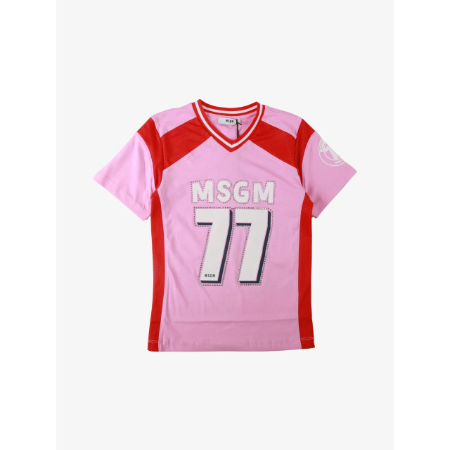 Msgm Meisjes jurk jersey mesh S5MSJGDR263-MS003 large