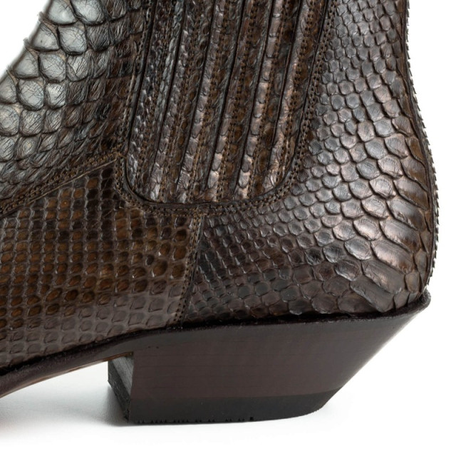Mayura Boots Cowboy laarzen 2575- marron- size 41 2575-PYTHON MARRON- Size 41 large