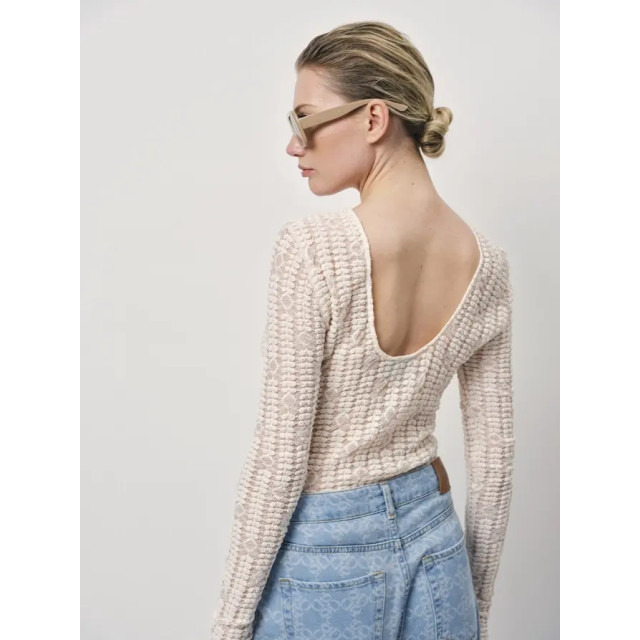 Dante 6 D6 ellis lace back detail top butter D6 Ellis Lace Back Detail Top Butter/Butter cream 1175 large