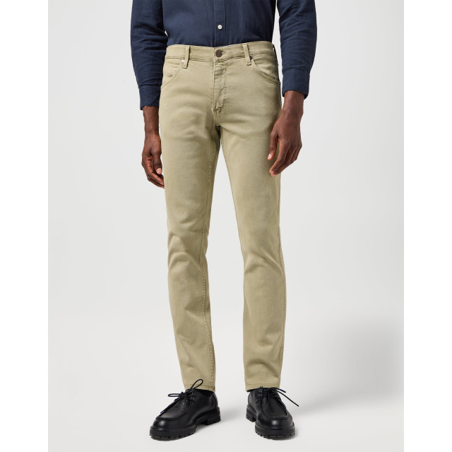 Wrangler Greensboro heren regular-fit jeans dark tea WRANGLER 112362437 Greensboro DarkTea large