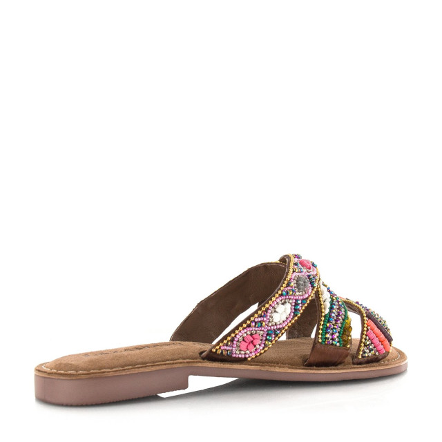 Lazamani versierde slippers met suède leren slippers dames LA75437 large