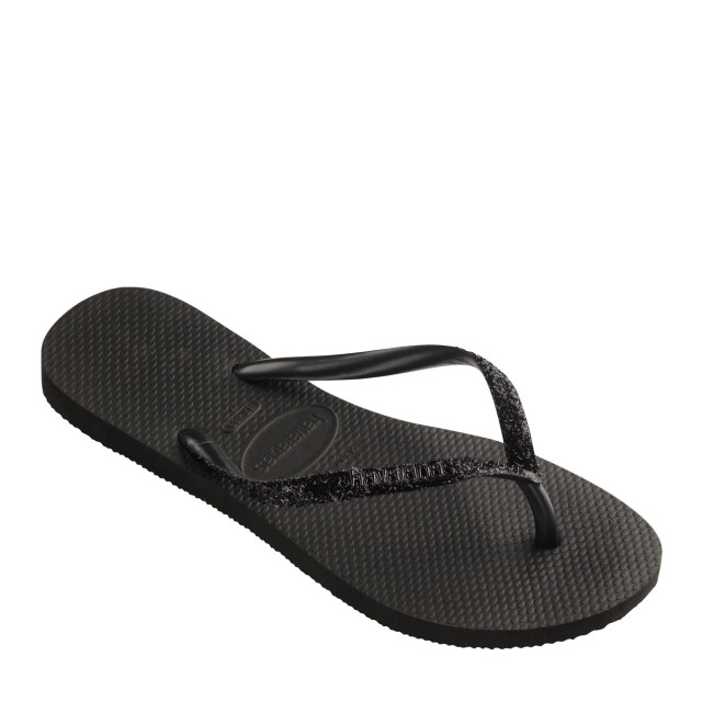 Havaianas Slim glitter ii teenslippers dames 4146975 4057 BLACK/D large