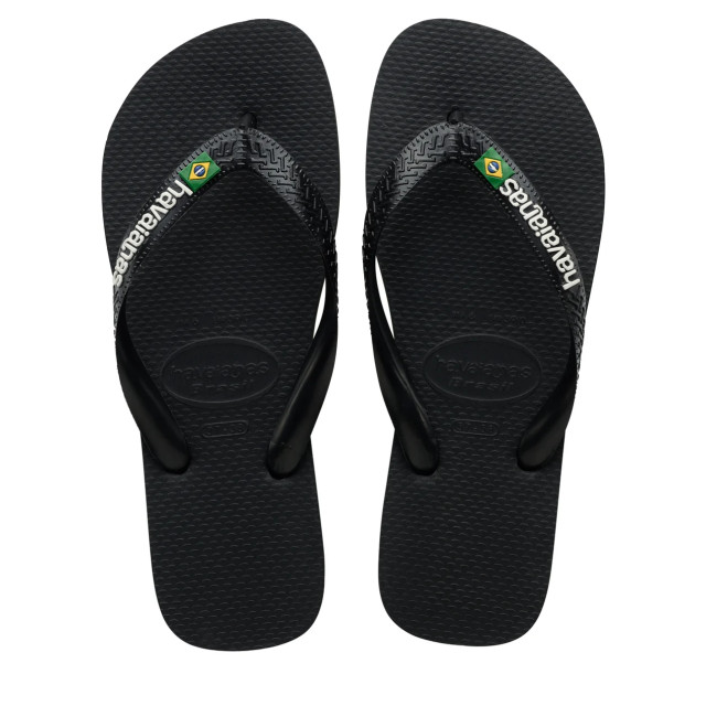 Havaianas Brasil logo teenslippers unisex 4110850 1069 black large