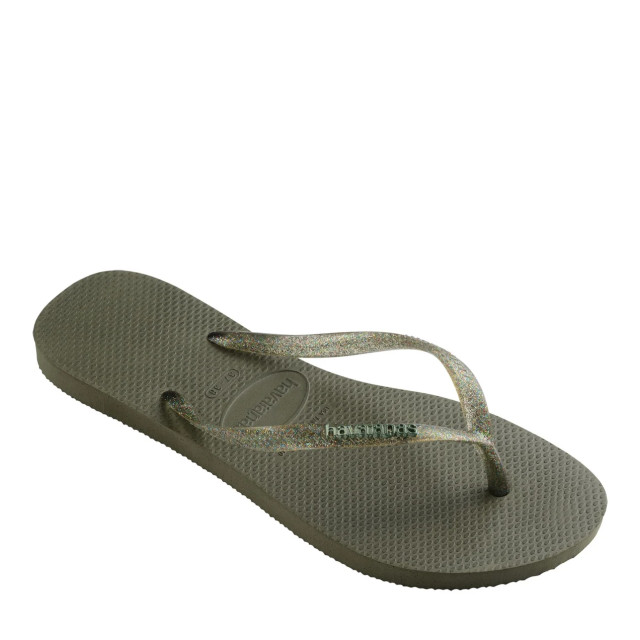 Havaianas Slim logo metallic teenslippers dames 4119875 0869 large