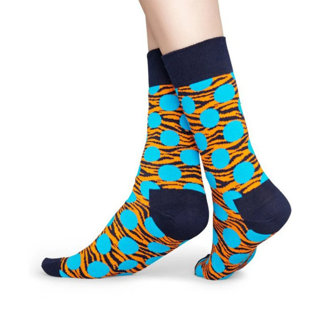 Happy Socks Tiger dot printjes unisex Happy Socks - Tiger Dot large