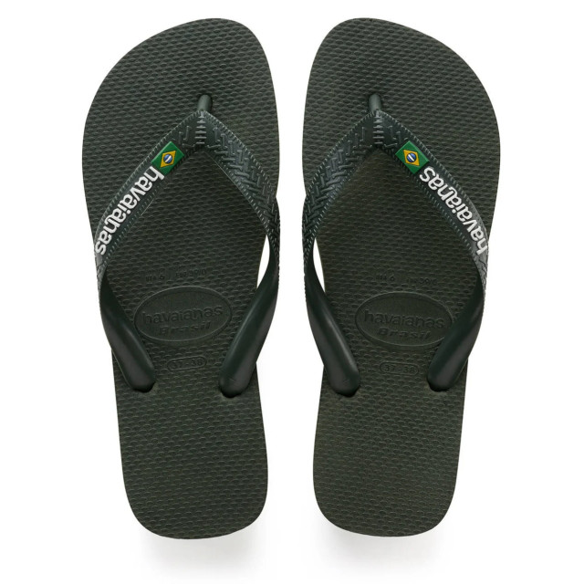 Havaianas Brasil logo teenslippers unisex 4110850 4896 olive g large