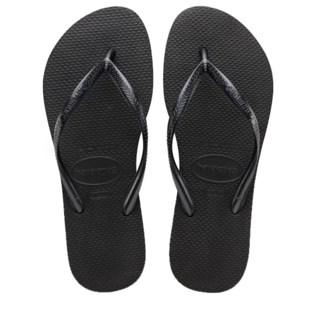 Havaianas Slim teenslippers dames 4000030 0090-black large