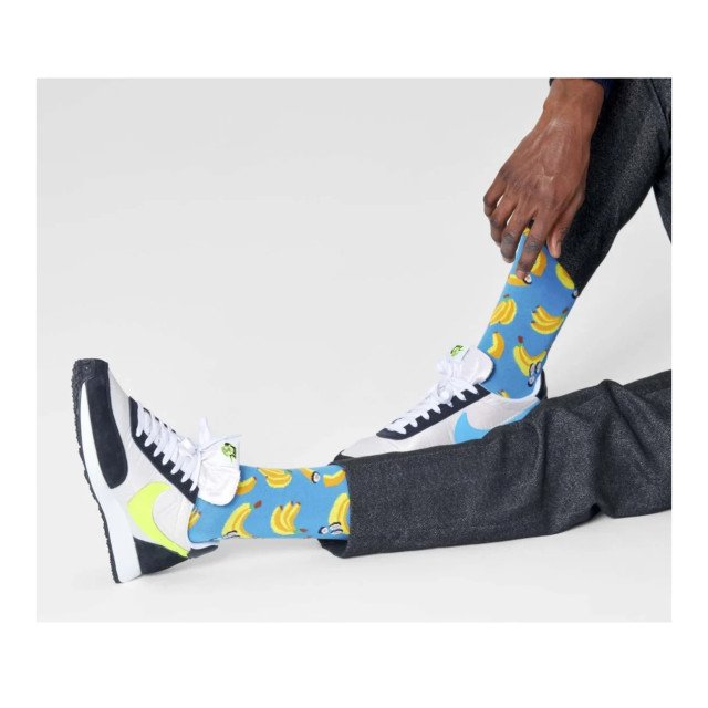 Happy Socks Banana sushi sock printjes unisex BSU01-6700 large Happy Socks Banana sushi sock printjes unisex BSU01-6700 large