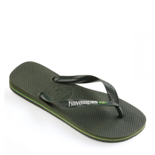 Havaianas Brasil logo teenslippers unisex 4110850 4896 olive g large