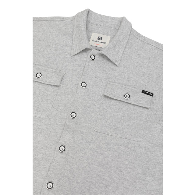 Gabbiano Heren overshirt 425546 605 grey melange Gabbiano Overhemd 425546 605GreyMelange large