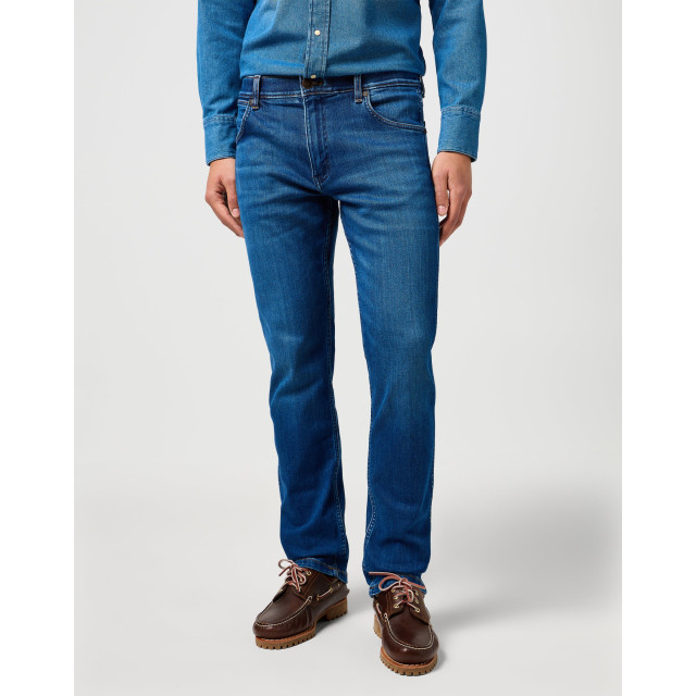 Wrangler Greensboro heren regular straight-fit jeans dandelon summer WRANGLER 112364419 Greensboro DandelionSummer large