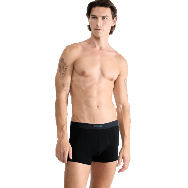 Sloggi Ever ease short 2-pack - Sloggi Men Ever Ease Short 2 pack 10222372 0004Black large