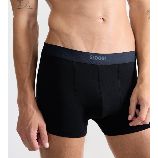 Sloggi Ever ease short 2-pack - Sloggi Men Ever Ease Short 2 pack 10222372 0004Black large