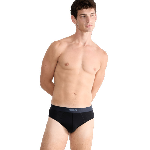 Sloggi Ever ease brief 2-pack - Sloggi Men Ever Ease Brief 2 pack 10222378 0004Black large