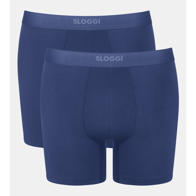 Sloggi Ever ease short 2-pack indigo Sloggi Men Ever Ease Short 2 pack 10222372 6312DeepCobalt large