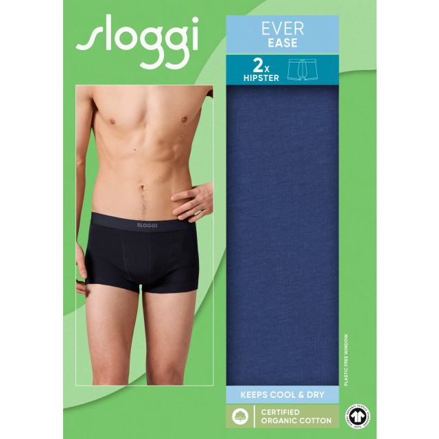 Sloggi Ever ease hipster 2-pack indigo Sloggi Men Ever Ease Hipster 2 pack 10222379 6312DeepCobalt large