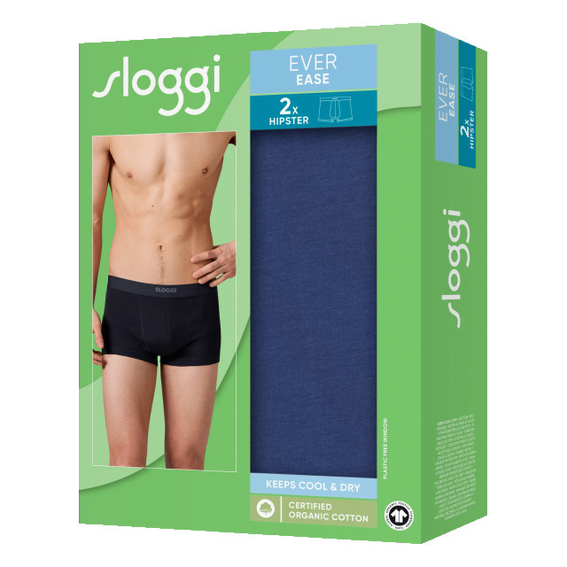 Sloggi Ever ease hipster 2-pack indigo Sloggi Men Ever Ease Hipster 2 pack 10222379 6312DeepCobalt large