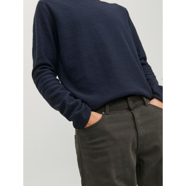 Jack & Jones Summer knit crew neck 12254765-NVY-L large