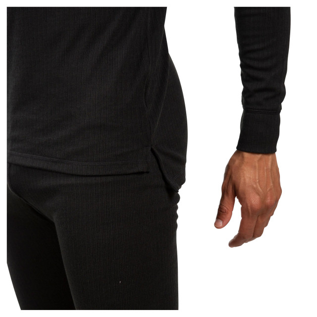Trespass Volwassenen unisex flex360 basislaag top UTTP945_black large