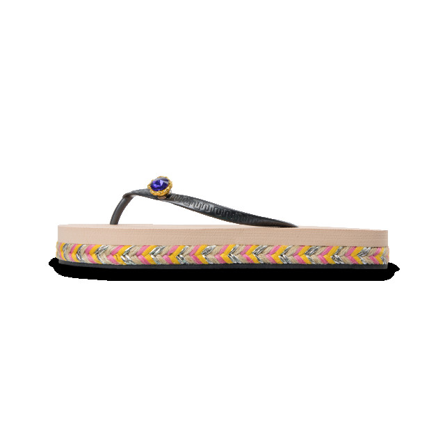 Uzurii Raffia switch zand, , maat: 25.000.40 large