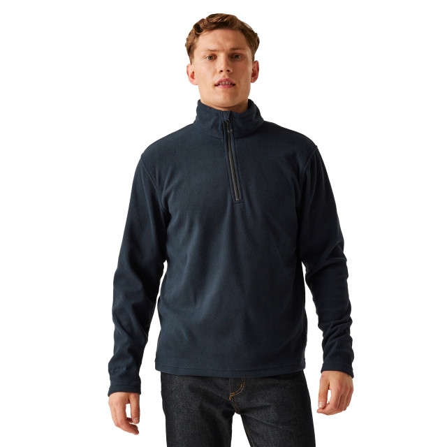 Regatta Heren honestly made recycled half zip fleecejack UTFK2037_navy large Regatta Heren honestly made recycled half zip fleecejack UTFK2037_navy large