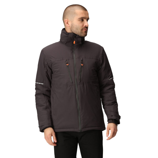 Regatta Heren marauder iii geïsoleerde jas UTFK2058_greyblack large