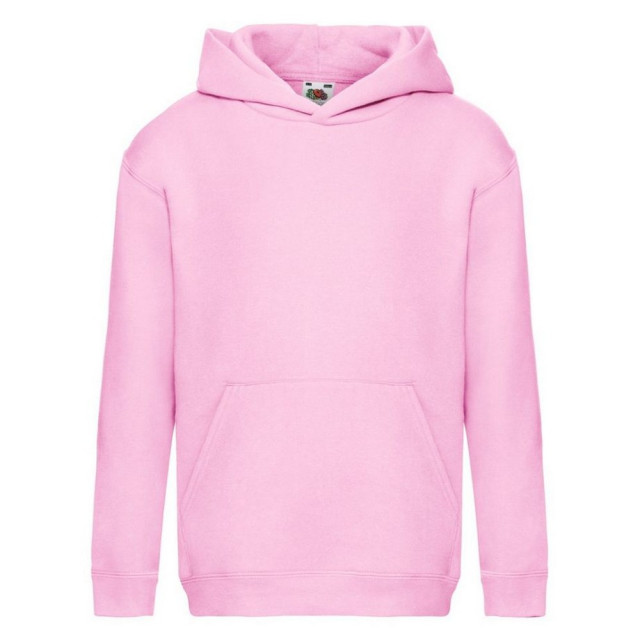 Fruit of the Loom Kinder/kids premium hoodie UTLT1977_lightpink large